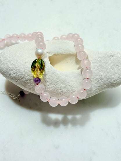 Pineapple Fruit Loops Necklace