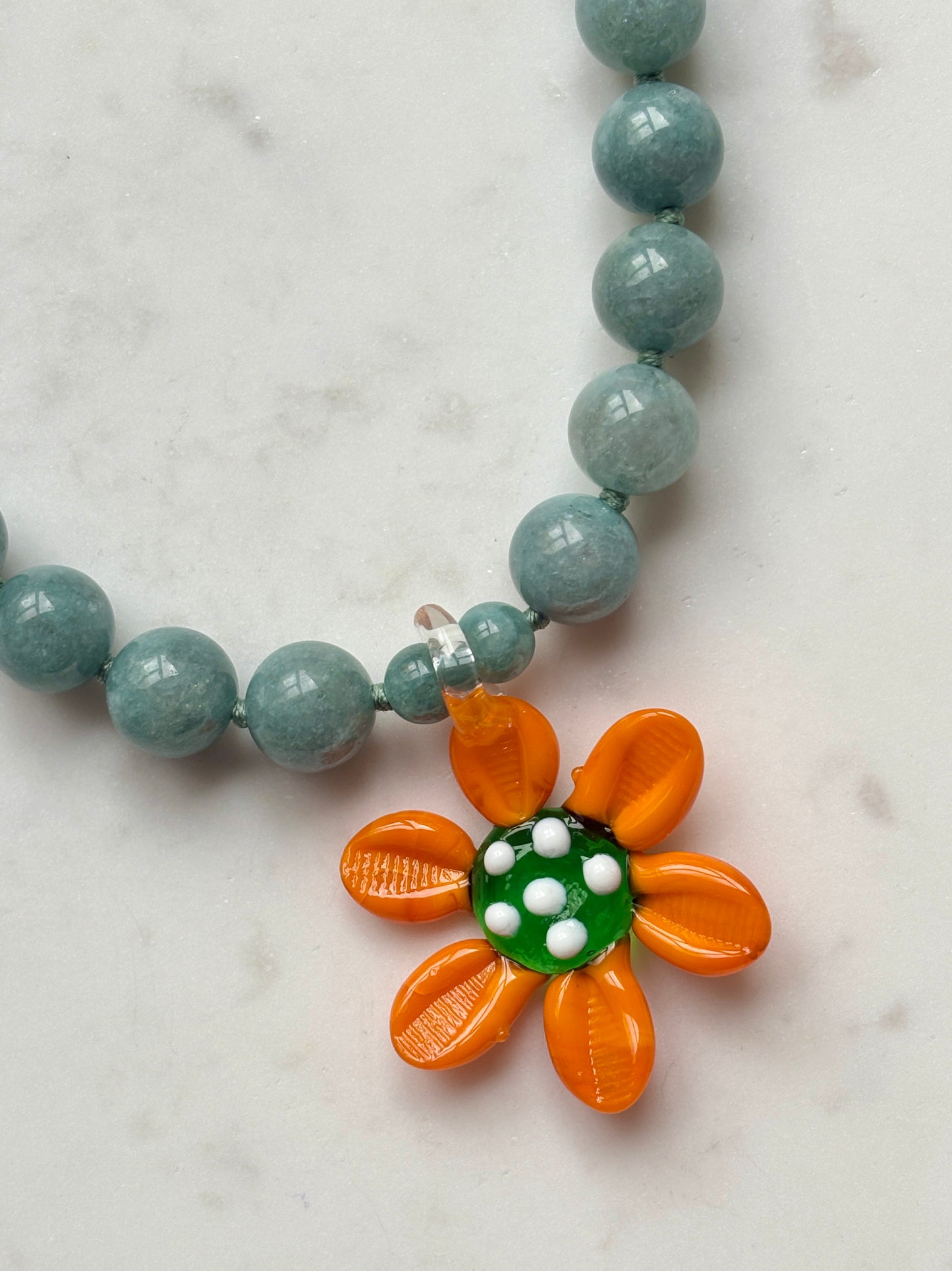 Whispers In Bloom Jade Necklace