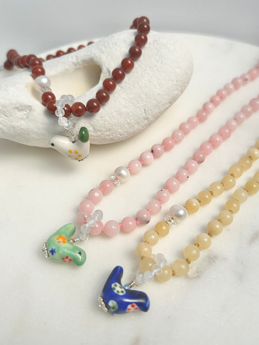 Bon Bon Birdie Deluxe Necklace