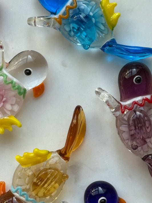 Pretty Perky Parrot Pendant - Limited