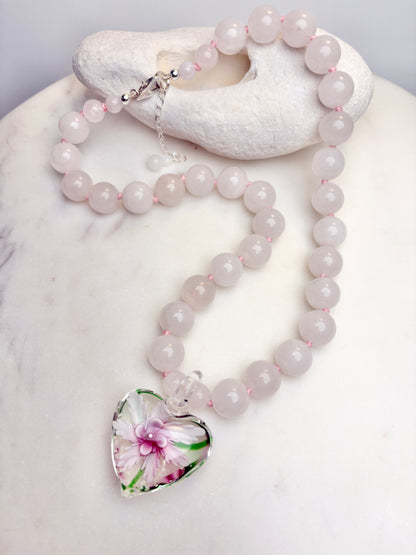 Love You After Dark Musk Necklace - One Of A Kind