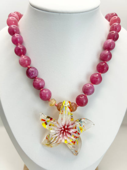 Celestial Sea Burst Reef Necklace - One Of A Kind
