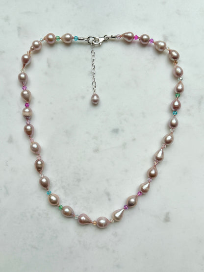 Rainbow Sprinkles Delight Deluxe Necklace - Limited