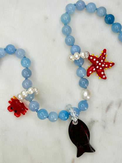 Sea Starlet Deluxe Pendant - 10mm One Of A Kind