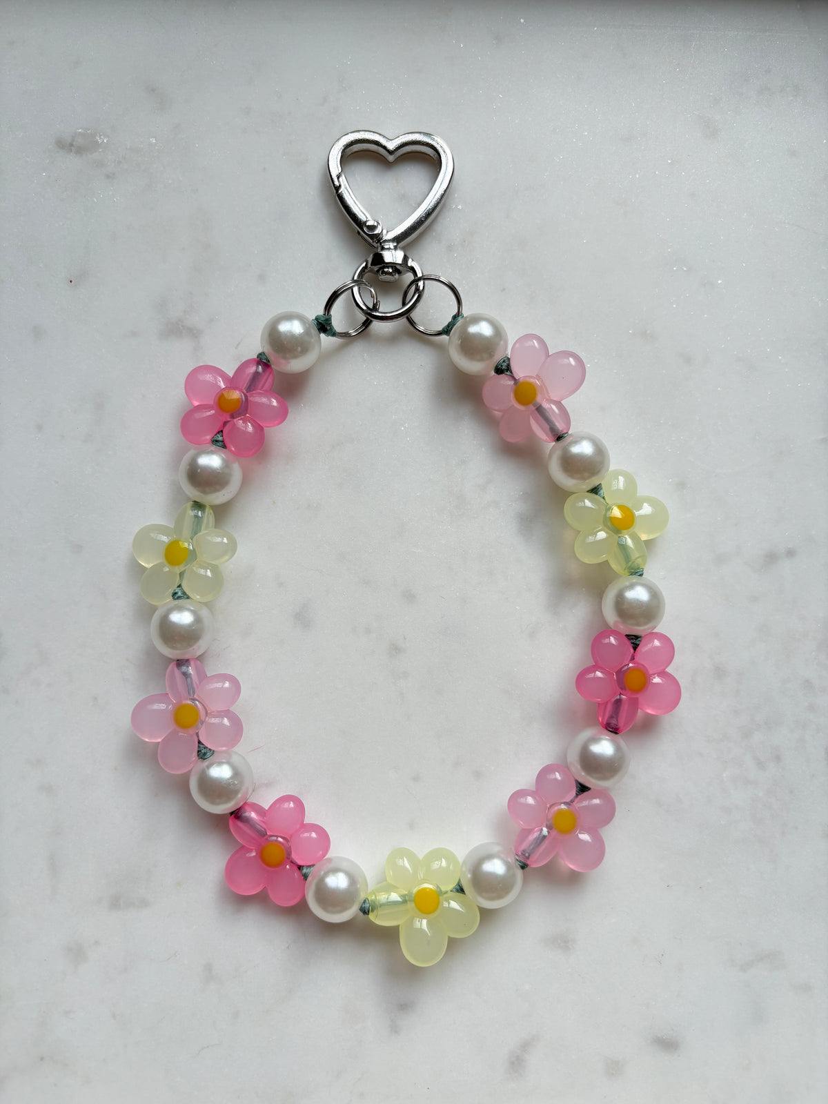 Flower Garland Phone Chain - One Of A Kind