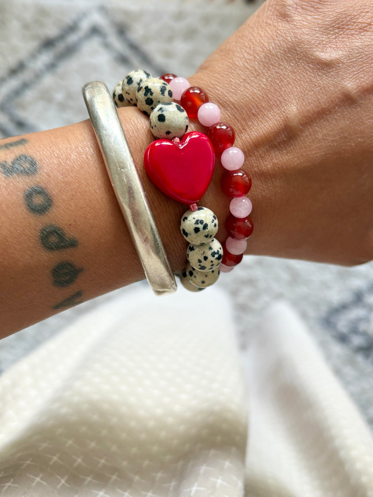 Groovy Heart Bracelet