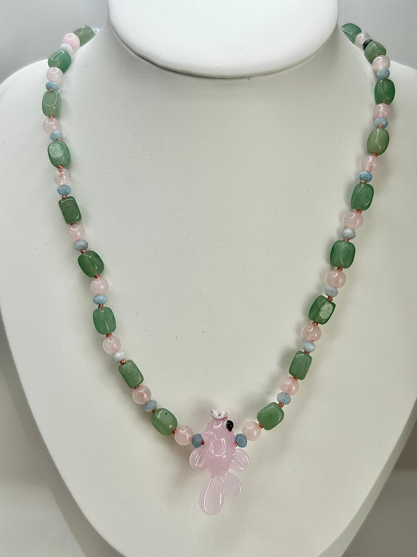 Pastel Splash & Dash Sunset Necklace