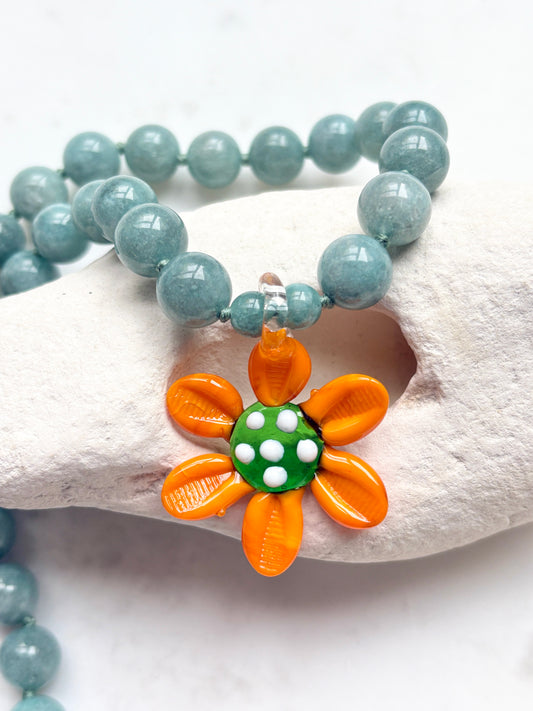 Whispers In Bloom Jade Necklace