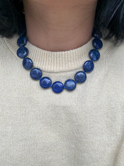 Cobalt Bold Necklace - One Of A Kind