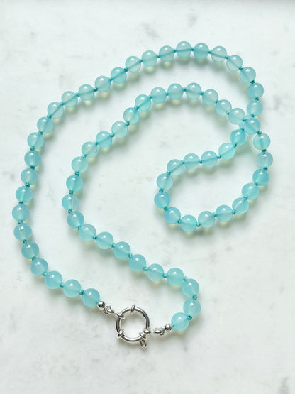 Long Azure Bold Necklace - Limited