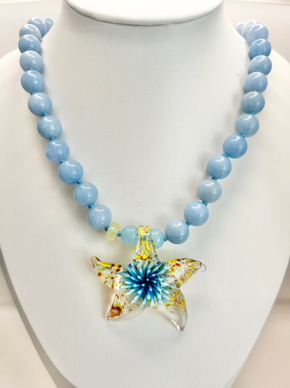 Celestial Sea Burst Ocean Necklace