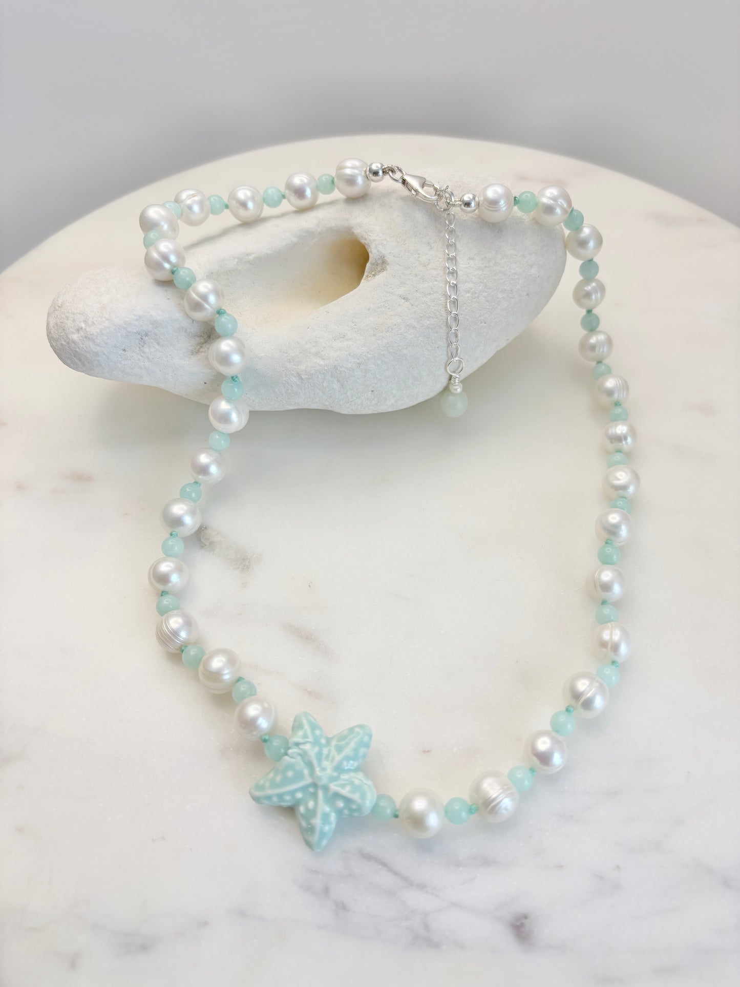 Pearly Star Necklace