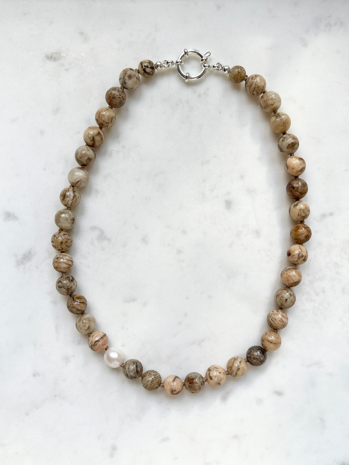 Feldspar O’Clock Necklace