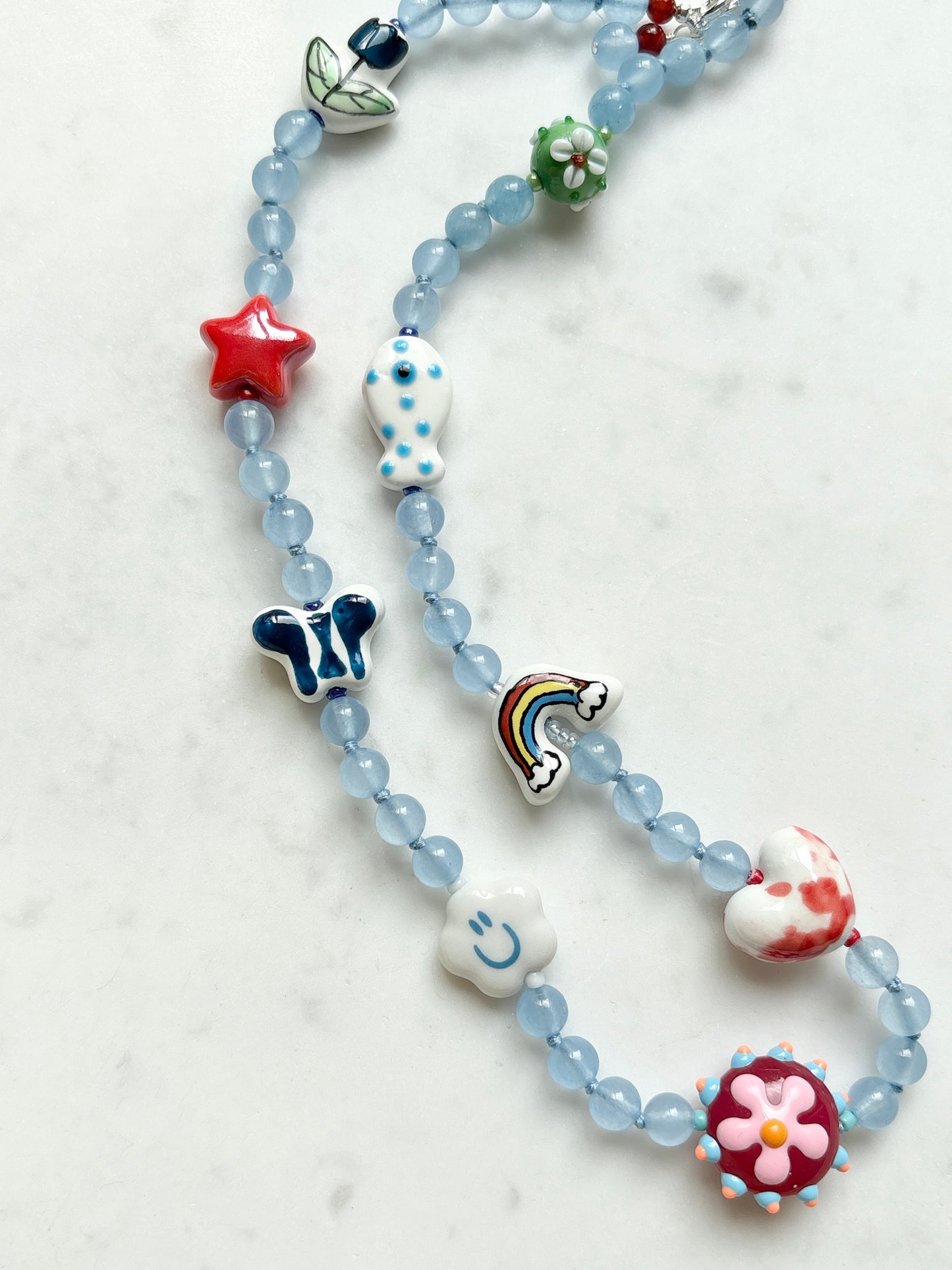 NEW Good Vibes Gem Necklace