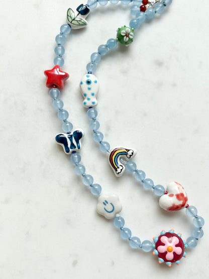 NEW Good Vibes Gem Necklace
