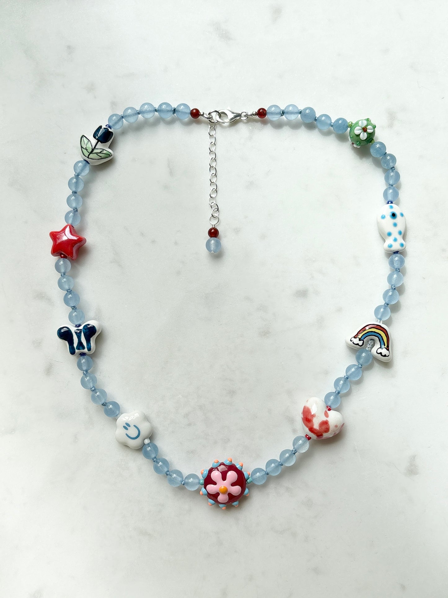 NEW Good Vibes Gem Necklace