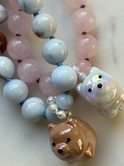 Pocket Pomeranian Biscuit Necklace - Limited