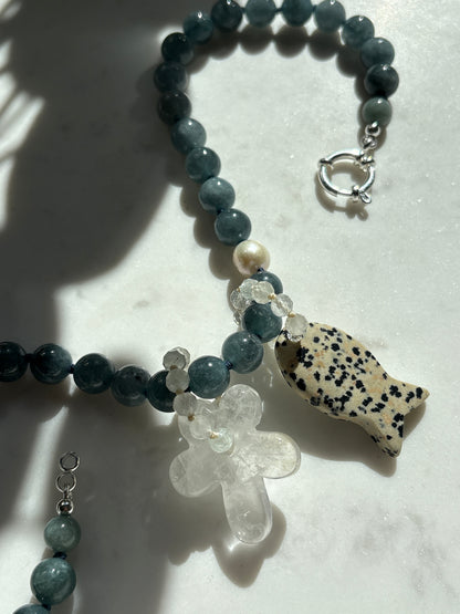 Burmese Jade O’Clock Necklace