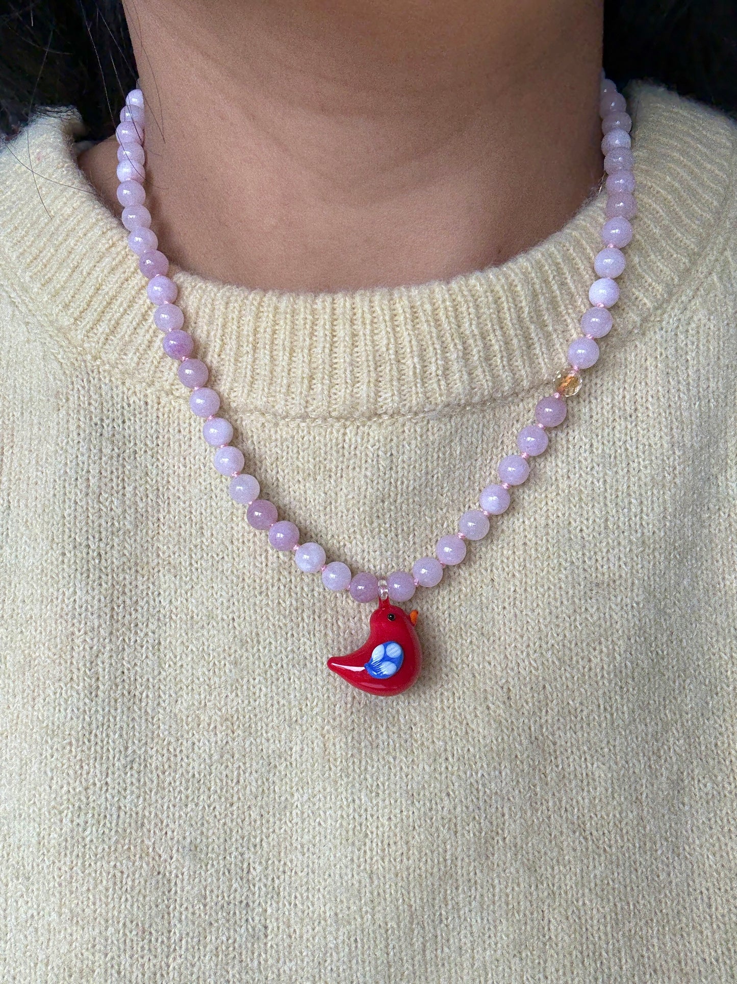 Tweet Tweet Sunset Necklace