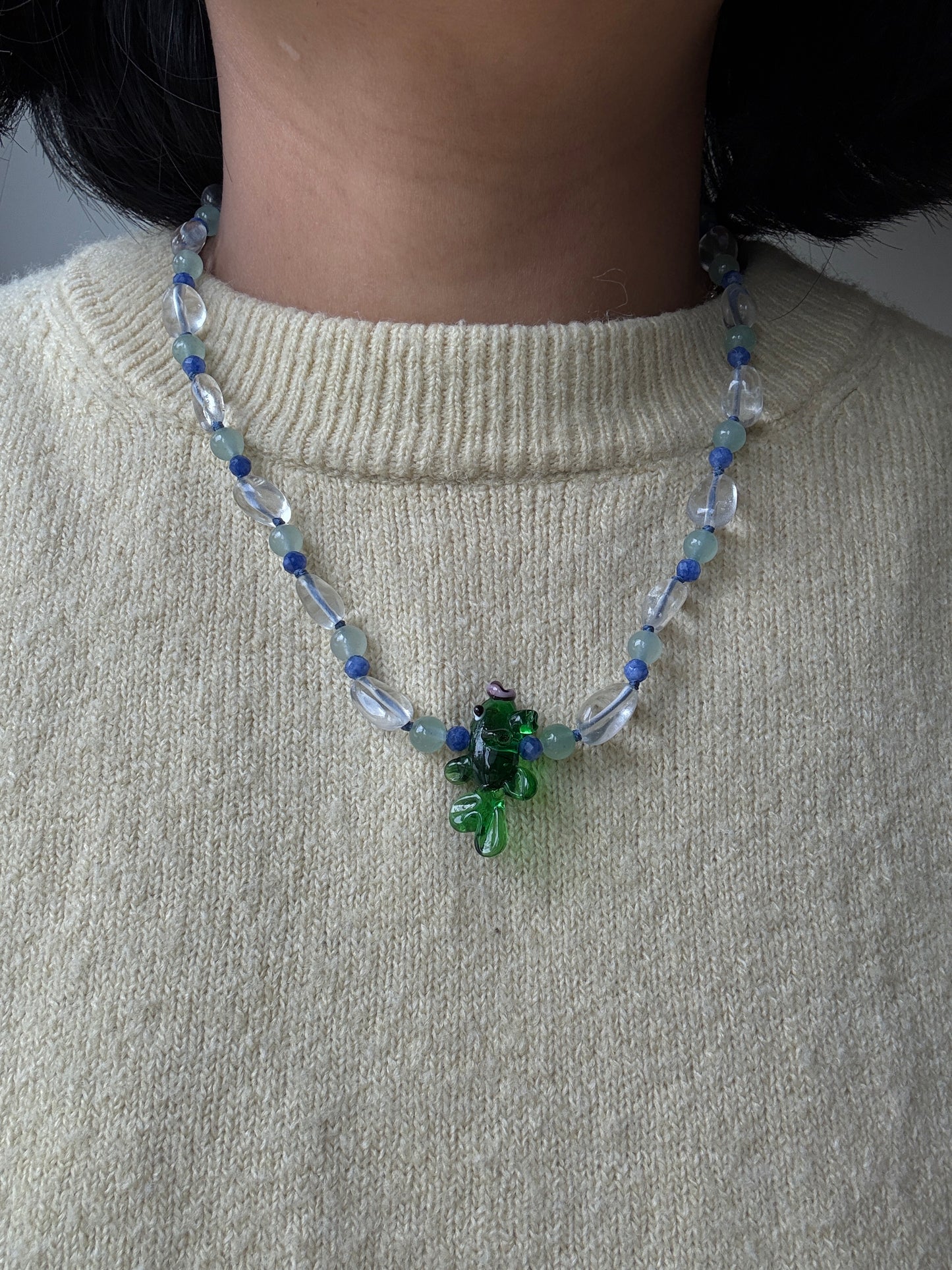 Splash & Dash Crystal Necklace - Limited