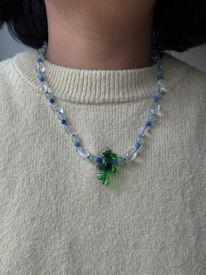 Splash & Dash Crystal Necklace - Limited