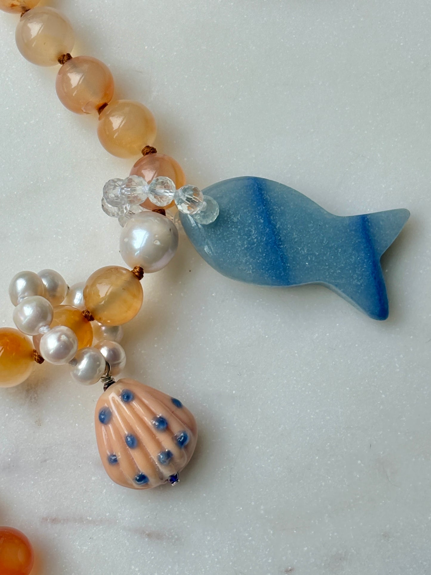 She Sells Seashells Pendant - 10mm/ 12mm