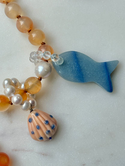 She Sells Seashells Pendant - 10mm/ 12mm