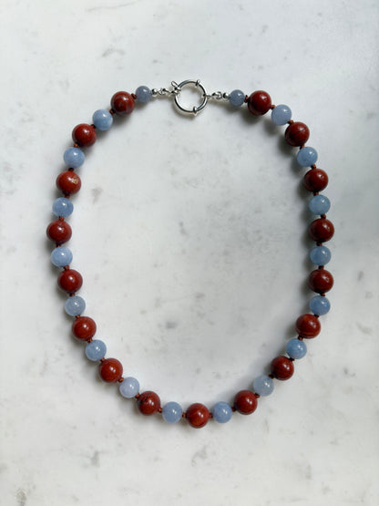 Cool Jasper Spritz Deluxe Necklace - Limited