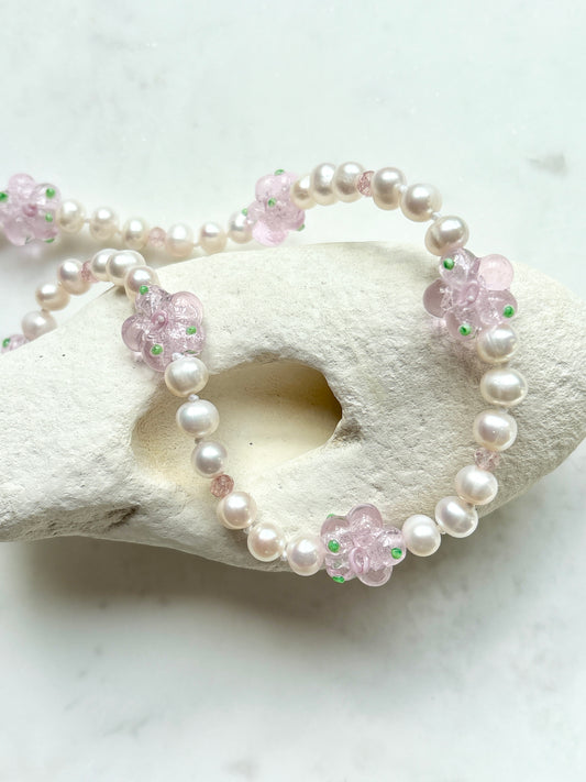 Wander Blossom Petal Necklace