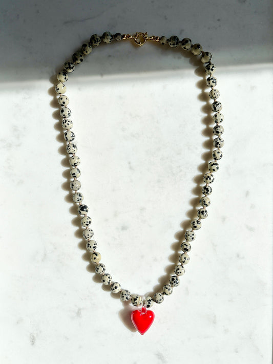Groovy Heart Wild Necklace - Limited