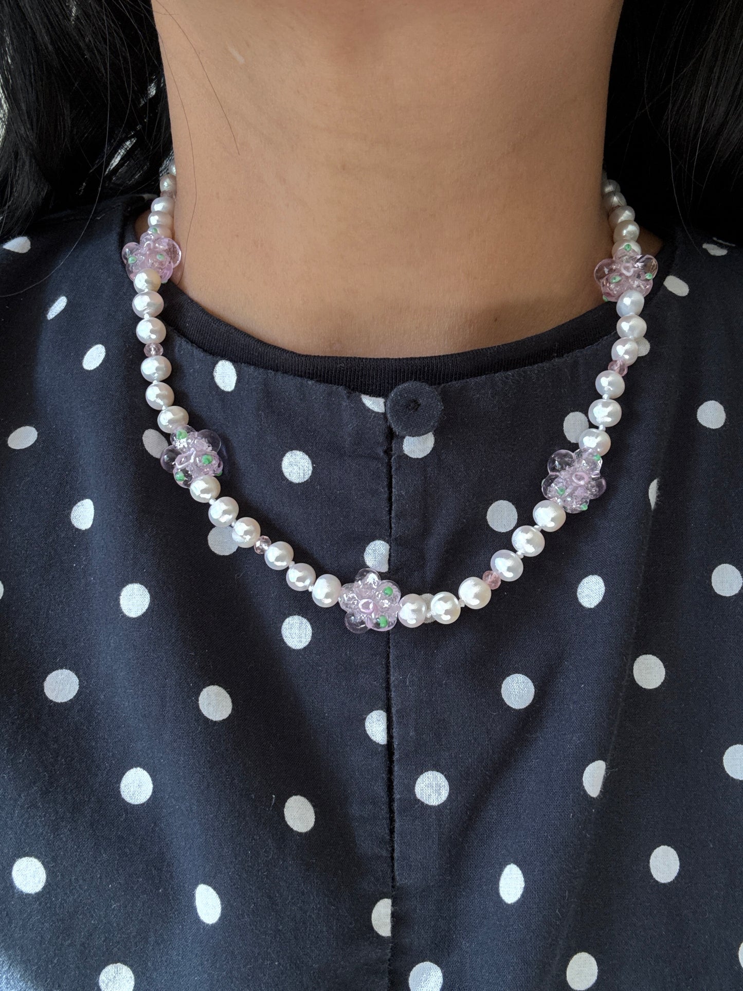 Wander Blossom Petal Necklace