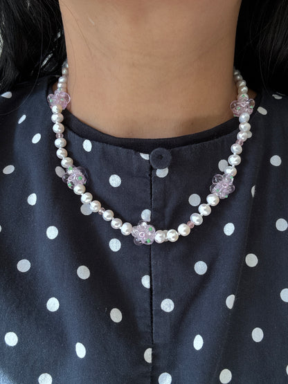 Wander Blossom Petal Necklace