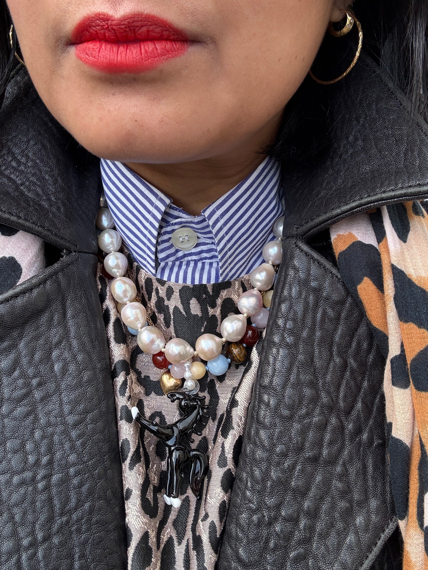 Wild Horse Midnight Necklace