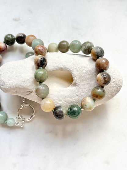 Amazonian Flower Bold Necklace - One Of A Kind