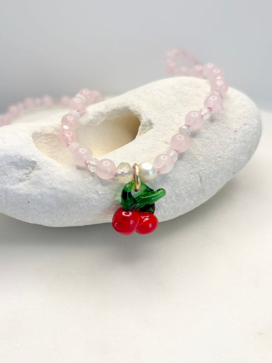 Cheeky Cherry Necklace