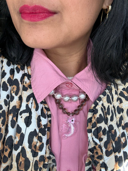 Sassy Sea Stead Smokey Necklace