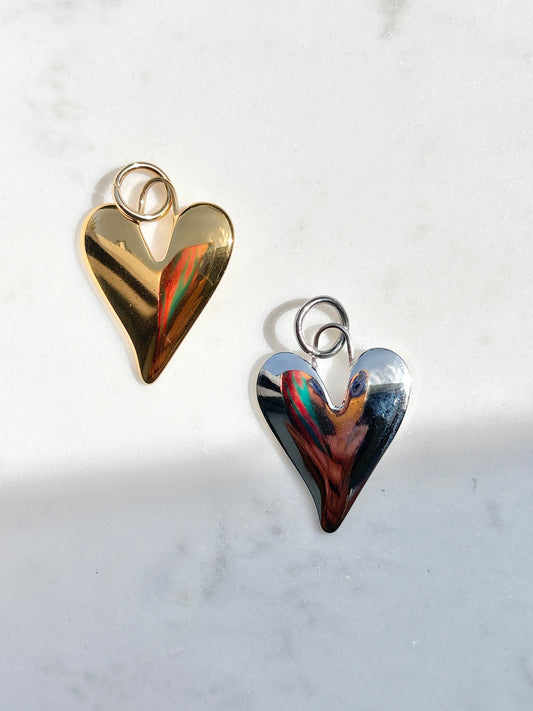 Heart Of Steel Charm