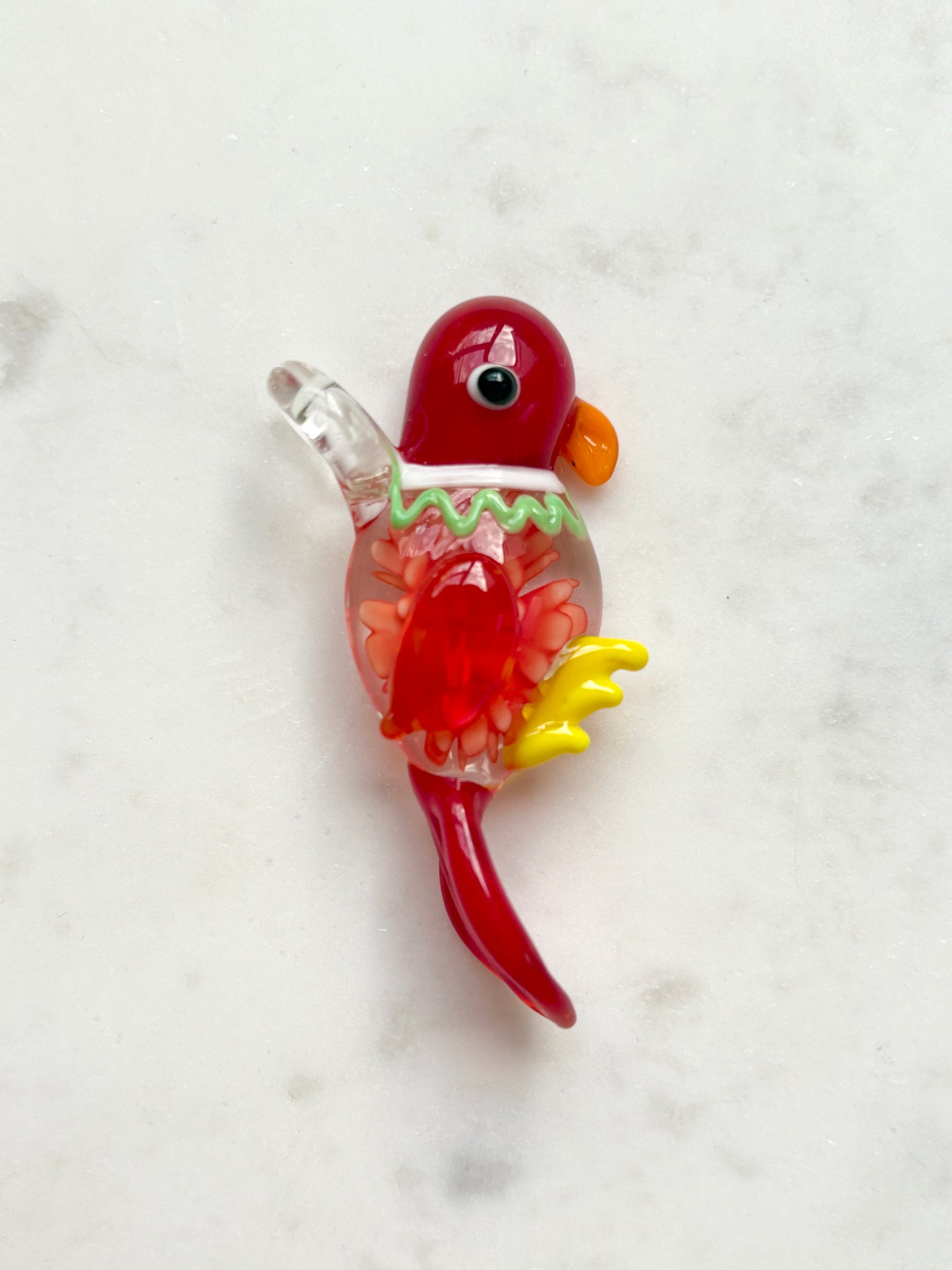 Pretty Perky Parrot Pendant - Limited