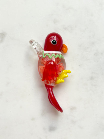 Pretty Perky Parrot Pendant - Limited