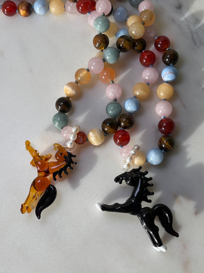 Wild Horse Chestnut Necklace