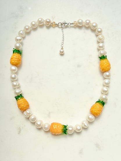 Pineapple Pickin' Necklace - Limited