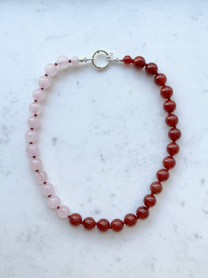 Cinnamon Candy Bold Necklace - Limited