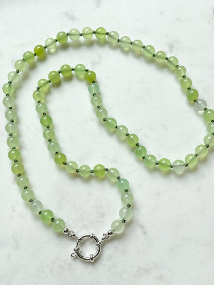 Long Minty Bold Necklace - Limited