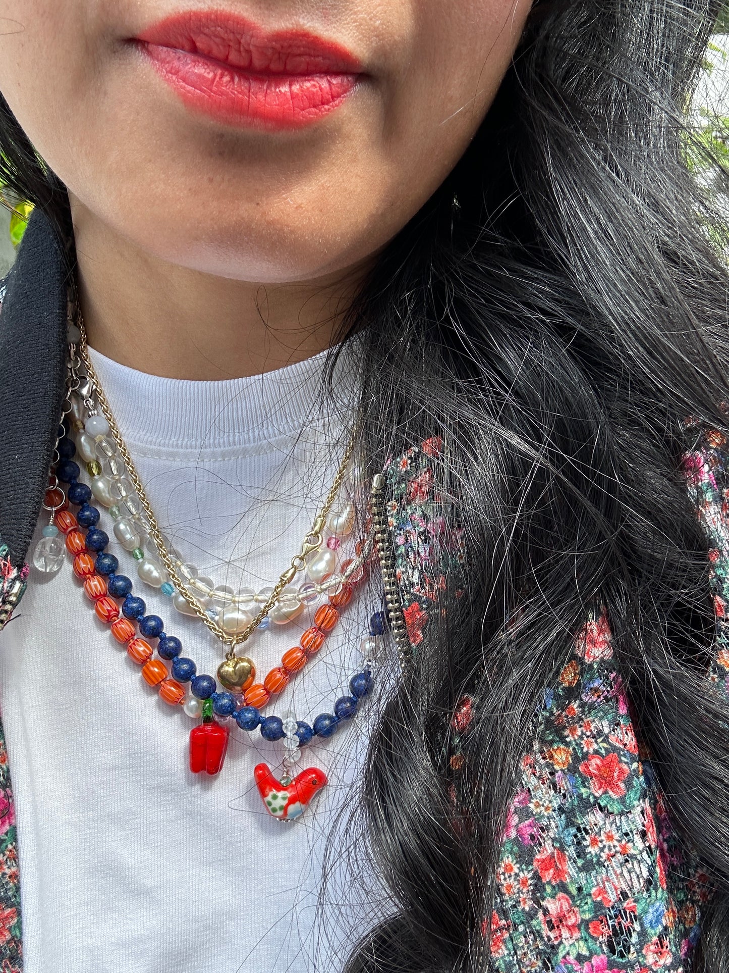 Bon Bon Birdie Deluxe Necklace
