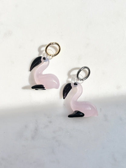 Fancy Flamingo Charm