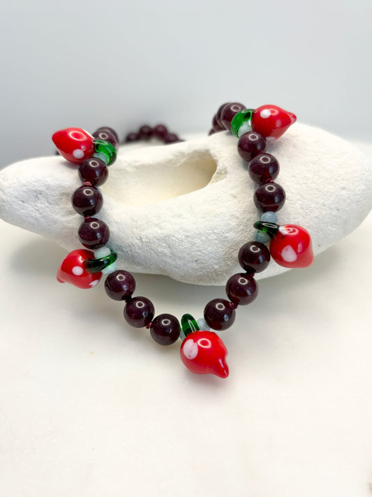 Strawberry Jammin' Necklace