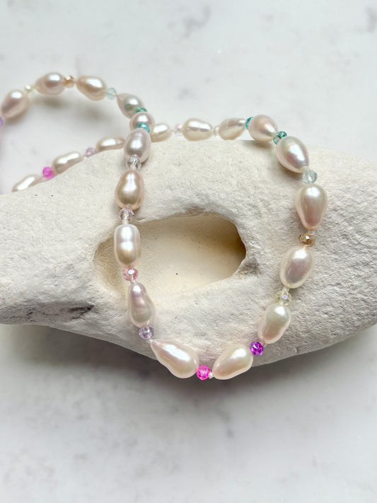 Rainbow Sprinkles Deluxe Necklace - Limited