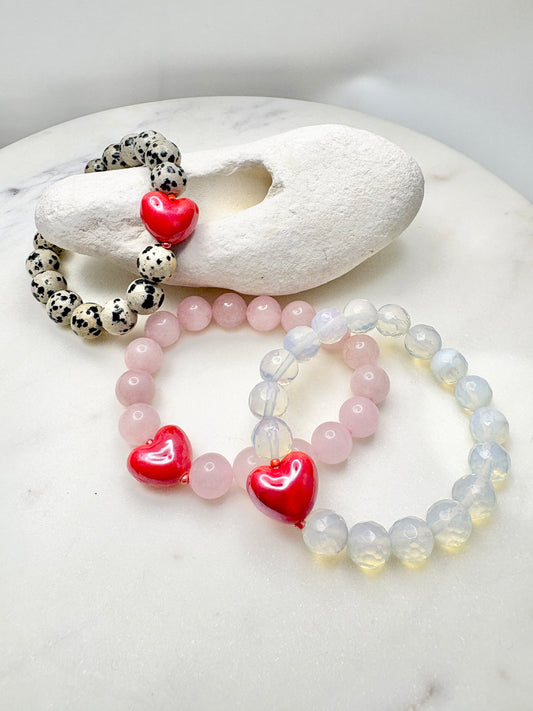 Groovy Heart Bracelet