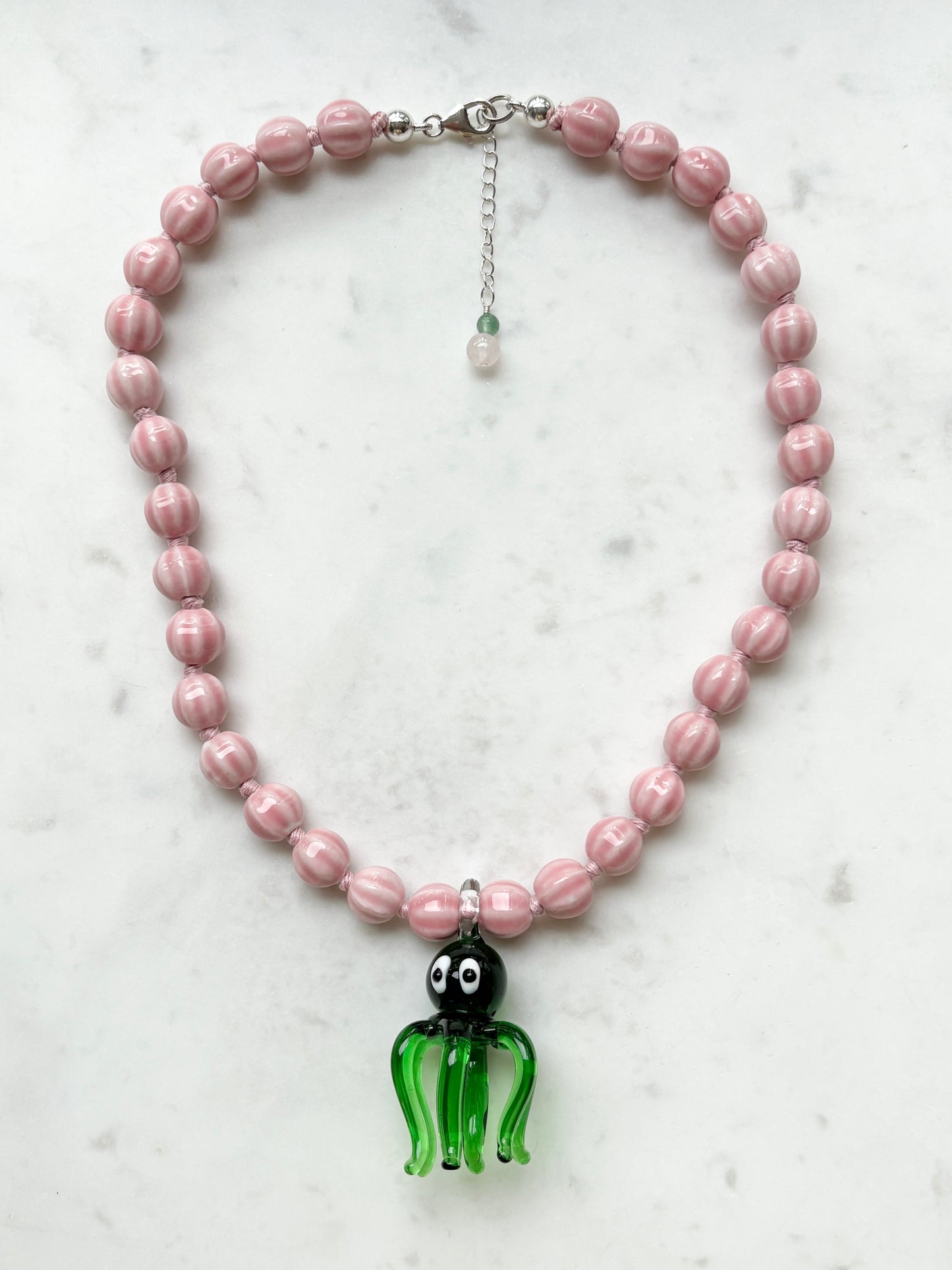 Little Kraken Seafoam Necklace - Limited