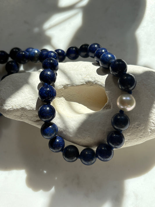 Lapis Lazuli O’Clock Necklace